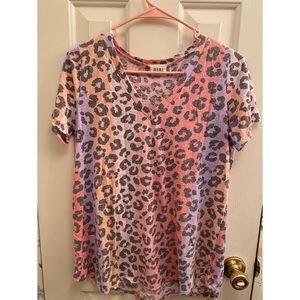 Bibi leopard print t shirt